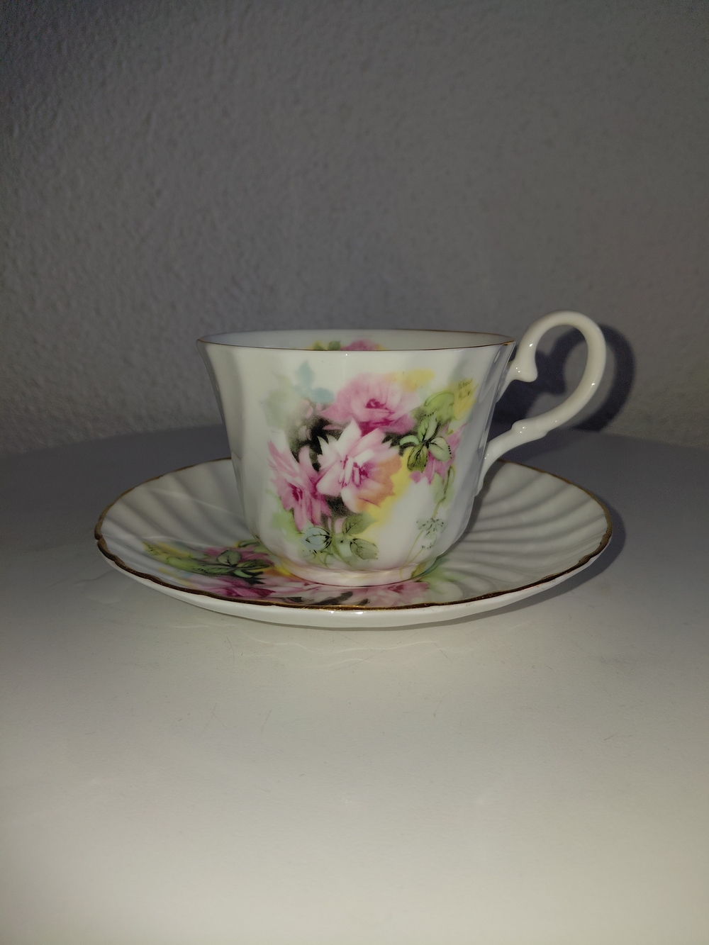 Allyn Nelson  Bone China Tea Cup/saucer Set Bone China England